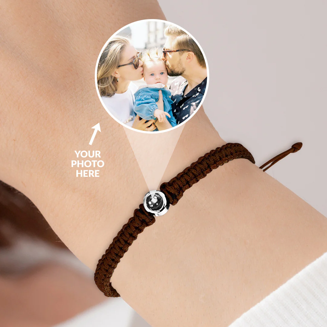 Personalized Braided Photo Bracelet - Image 63