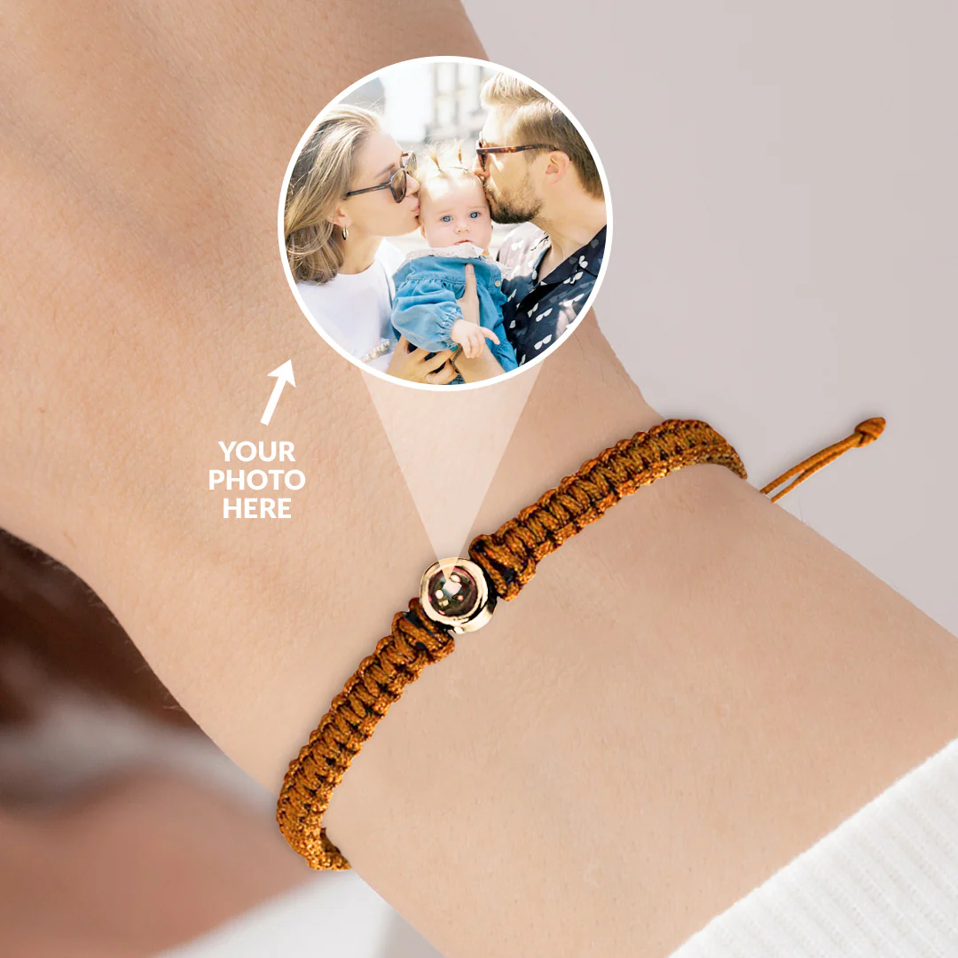 Personalized Braided Photo Bracelet - Image 67