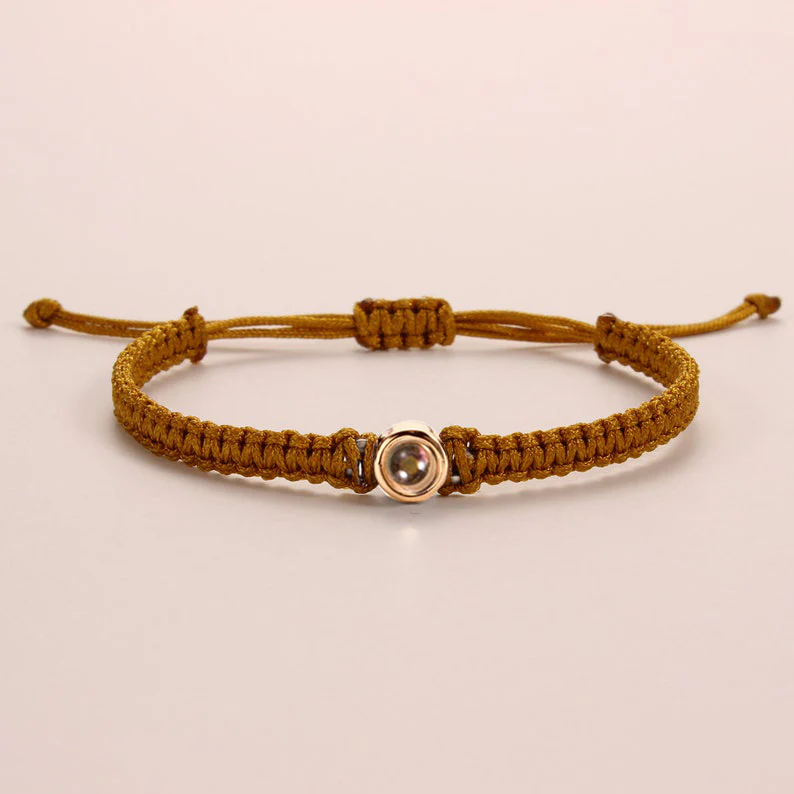 Personalized Braided Photo Bracelet - Image 8