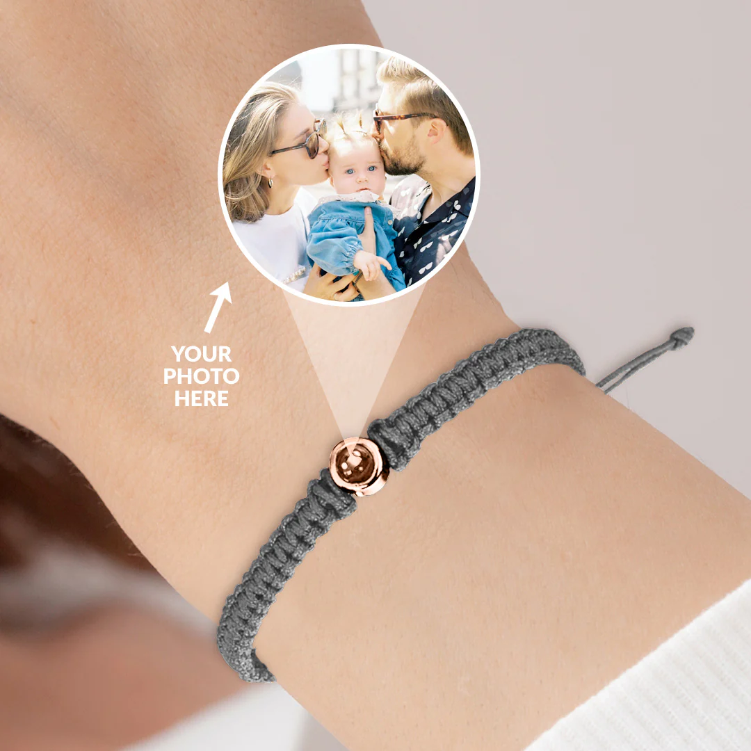Personalized Braided Photo Bracelet - Image 84