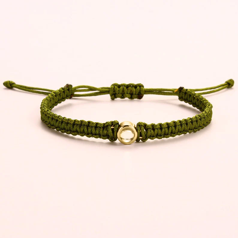 Personalized Braided Photo Bracelet - Image 9