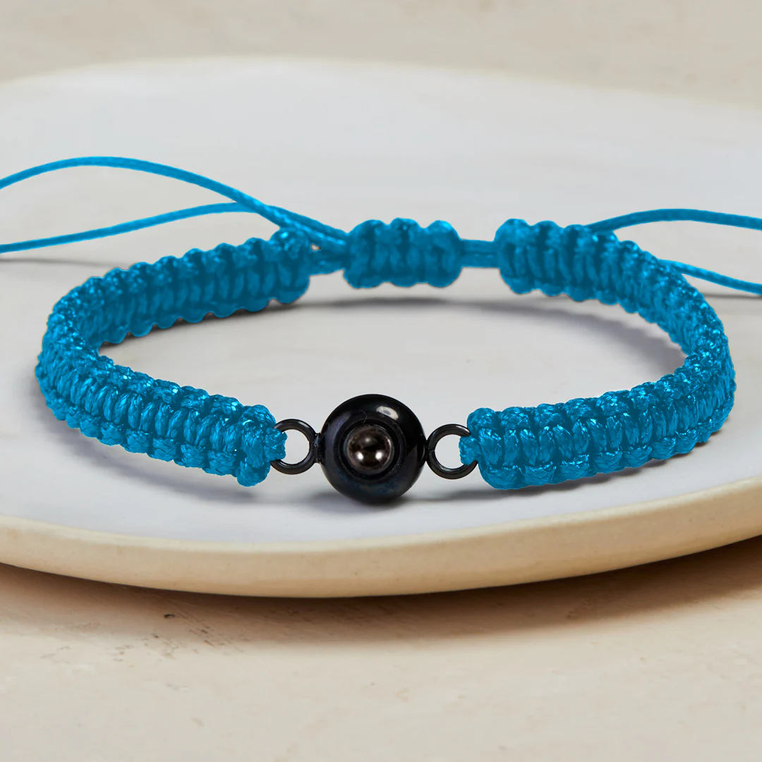 Personalized Braided Photo Bracelet - Image 92