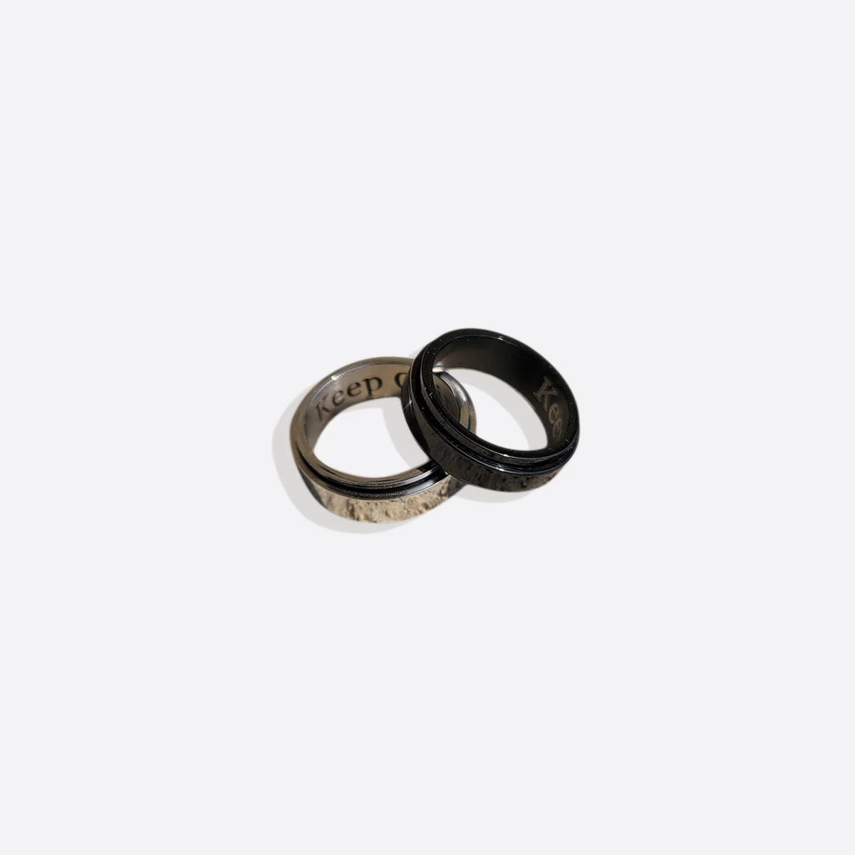 Personalized Classic Block Fidget Ring - Image 22