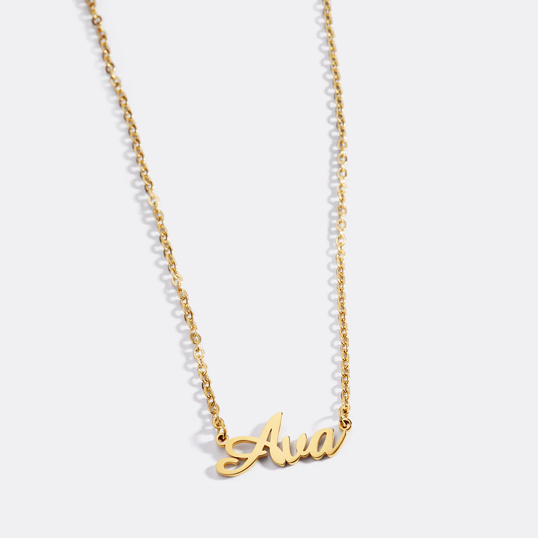 Quill Name Necklace - Image 2