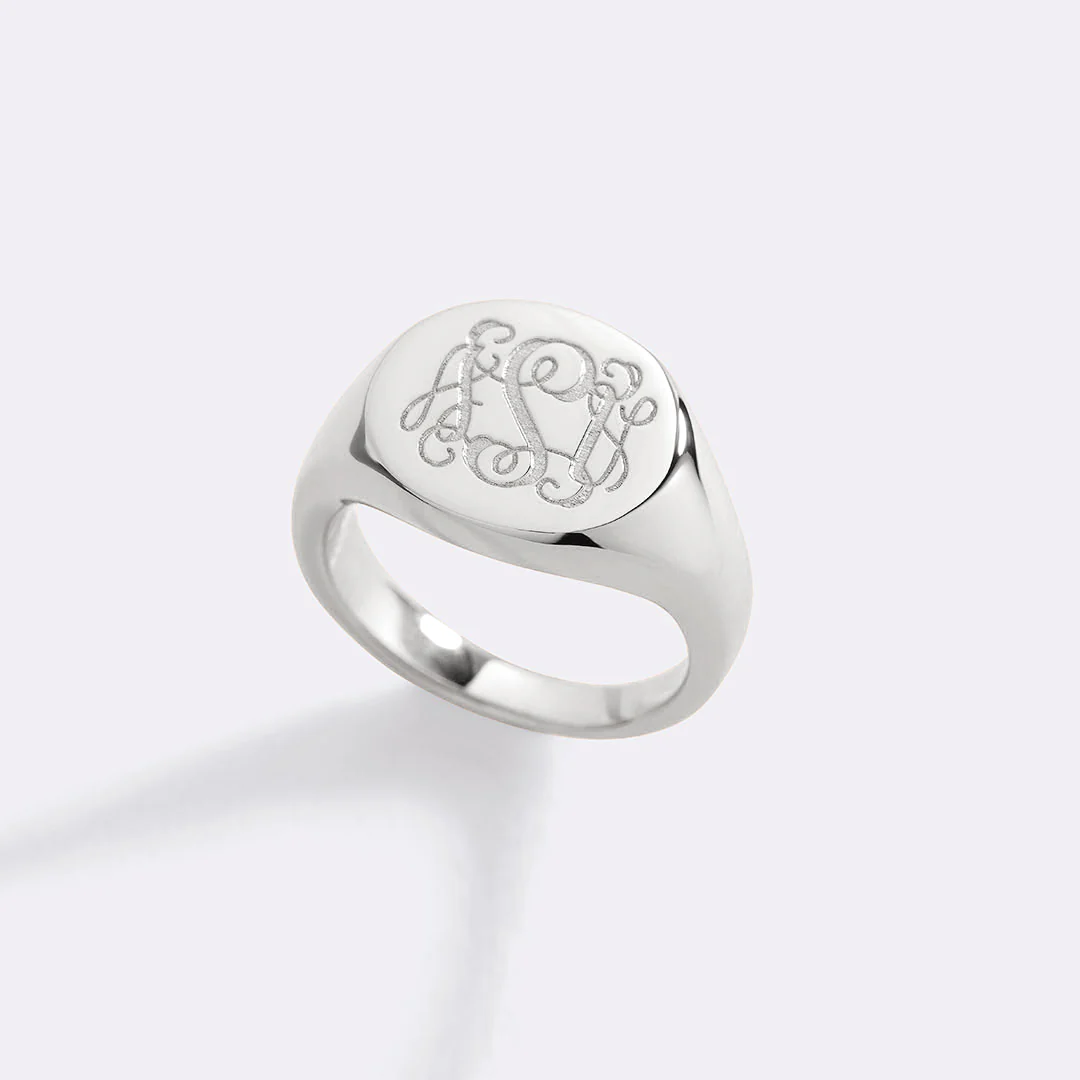 Monogram Signet Ring - Image 14