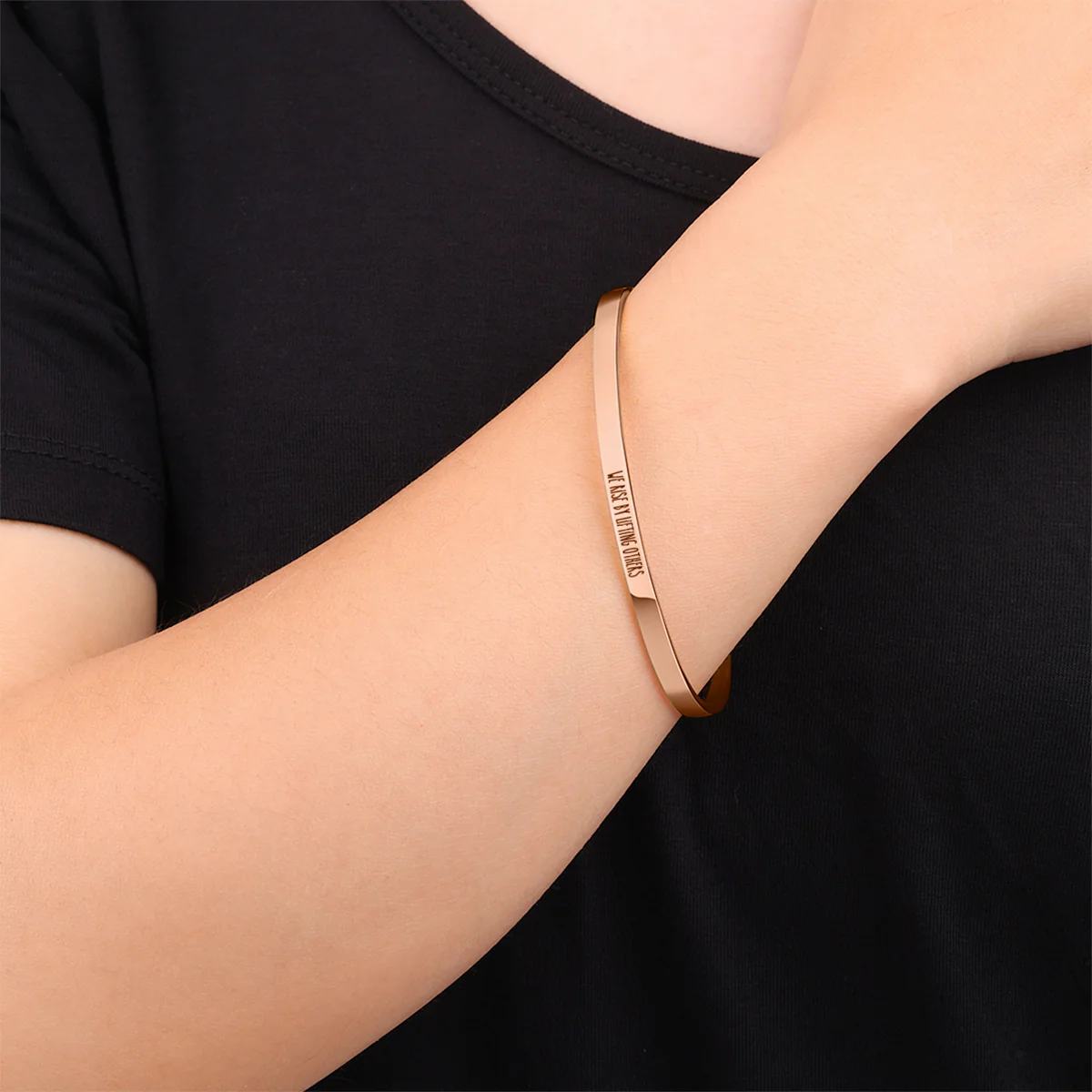 Personalized Thin Cuff Bracelet - Image 55