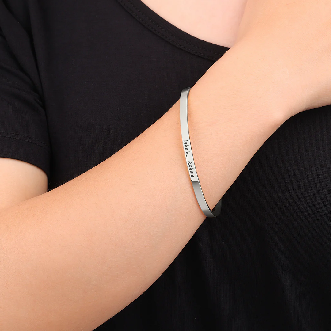 Personalized Thin Cuff Bracelet - Image 72