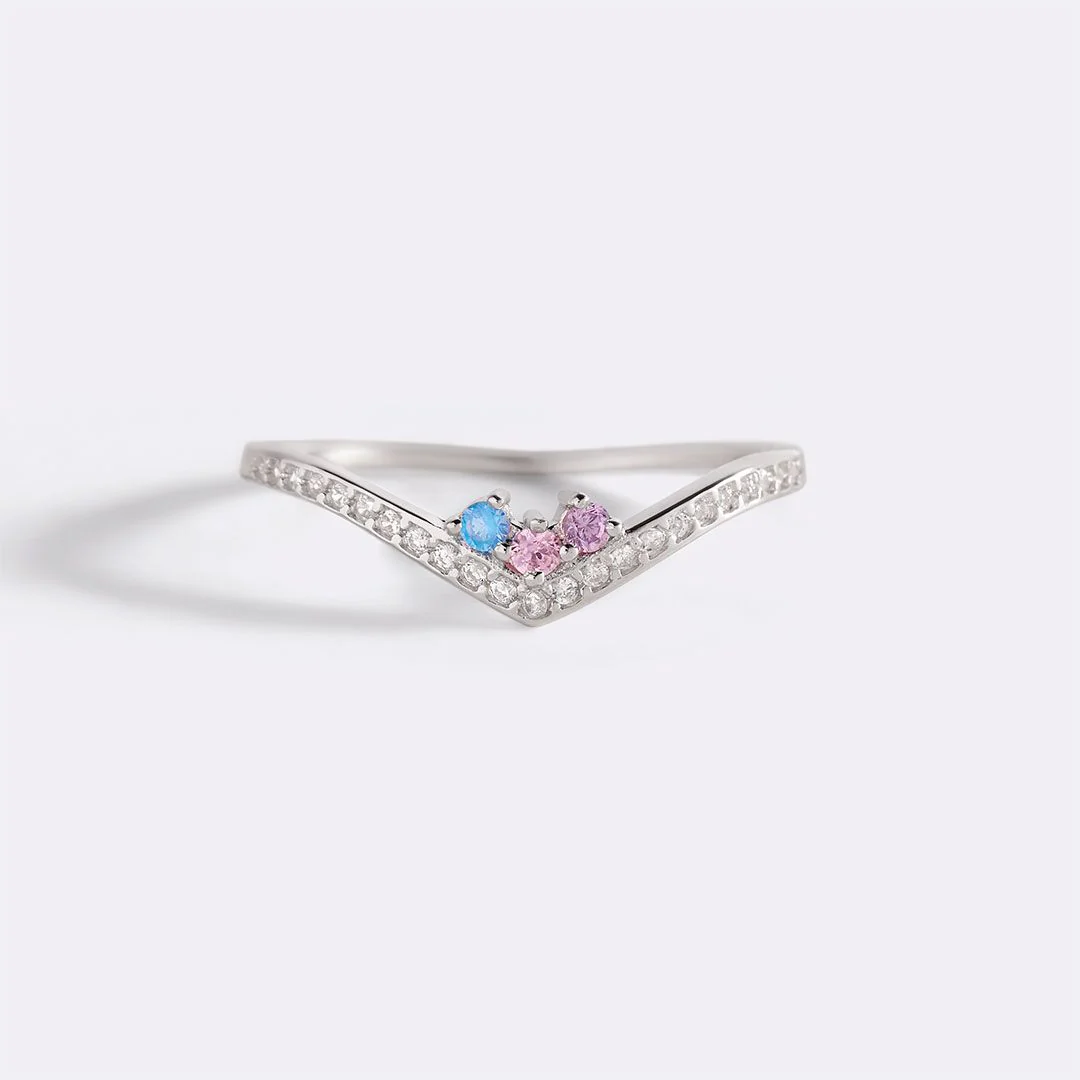 Personalized Venus Birthstone Ring - Image 9