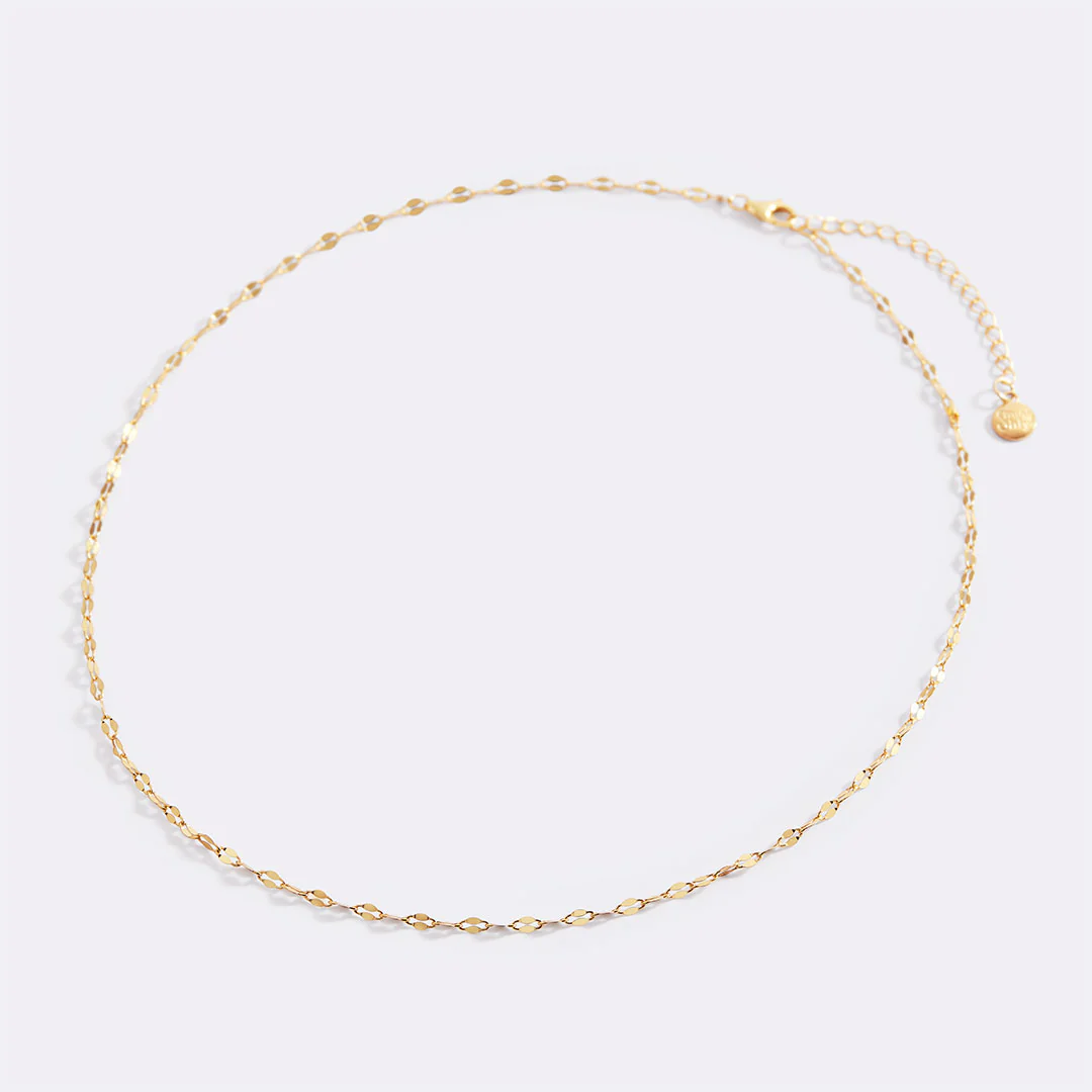 Petal Chain Necklace - Image 3