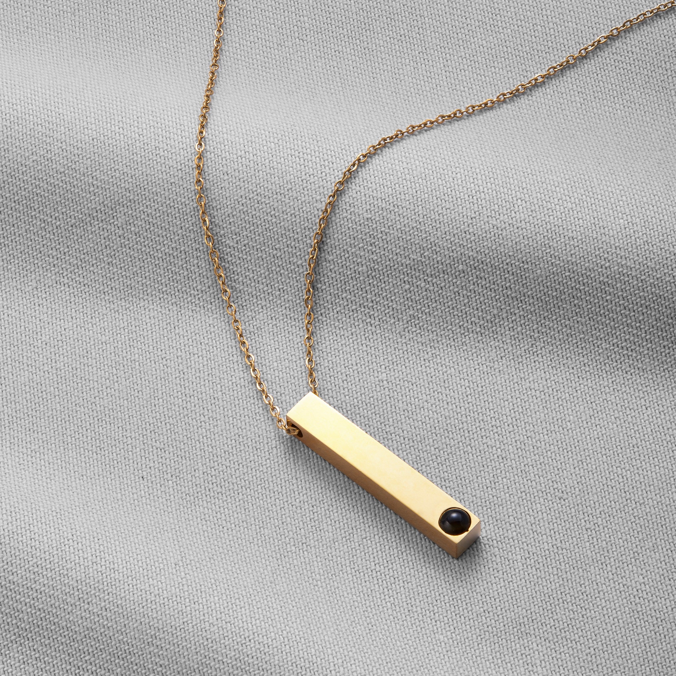 Pillar Bar Photo Necklace - Image 15