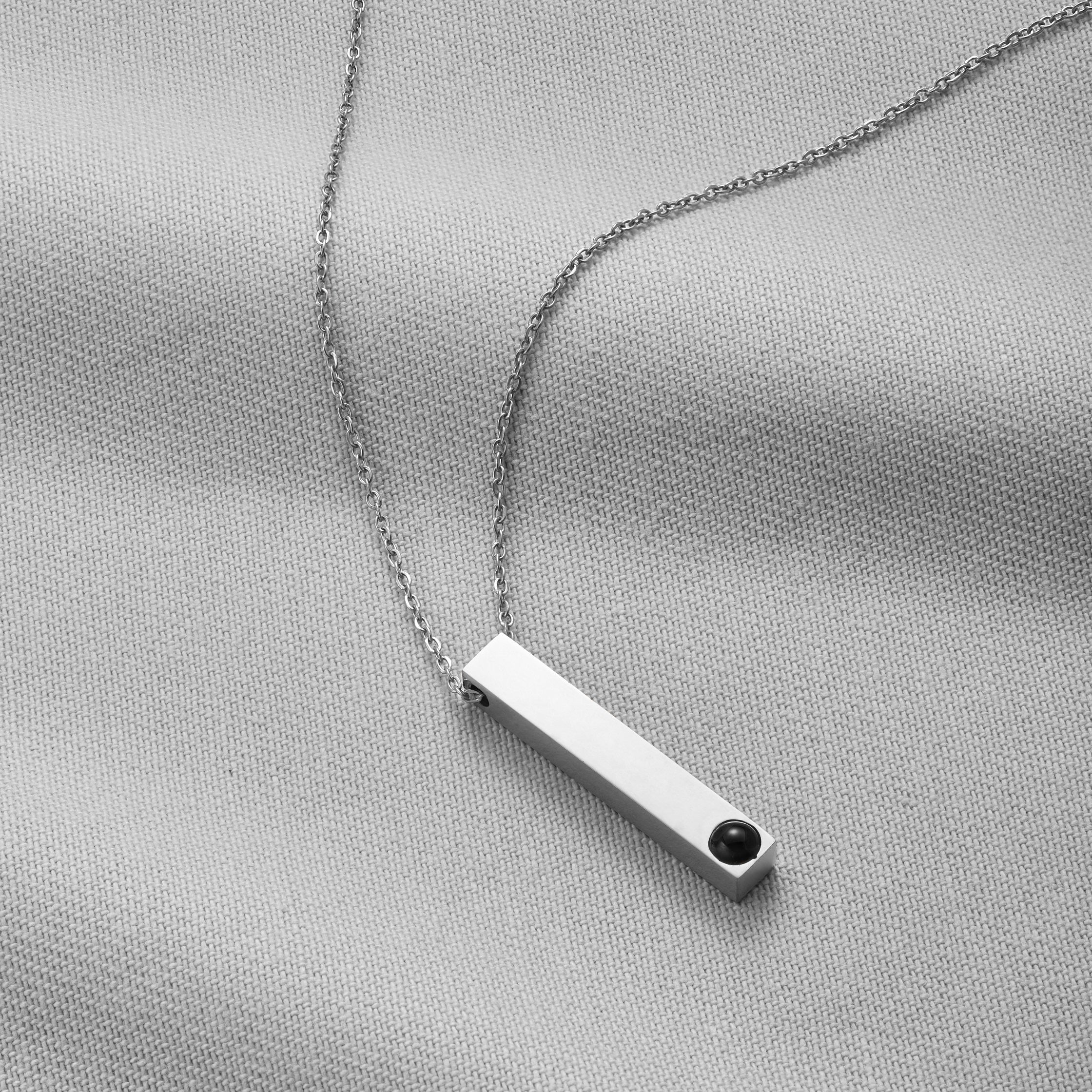 Pillar Bar Photo Necklace - Image 17
