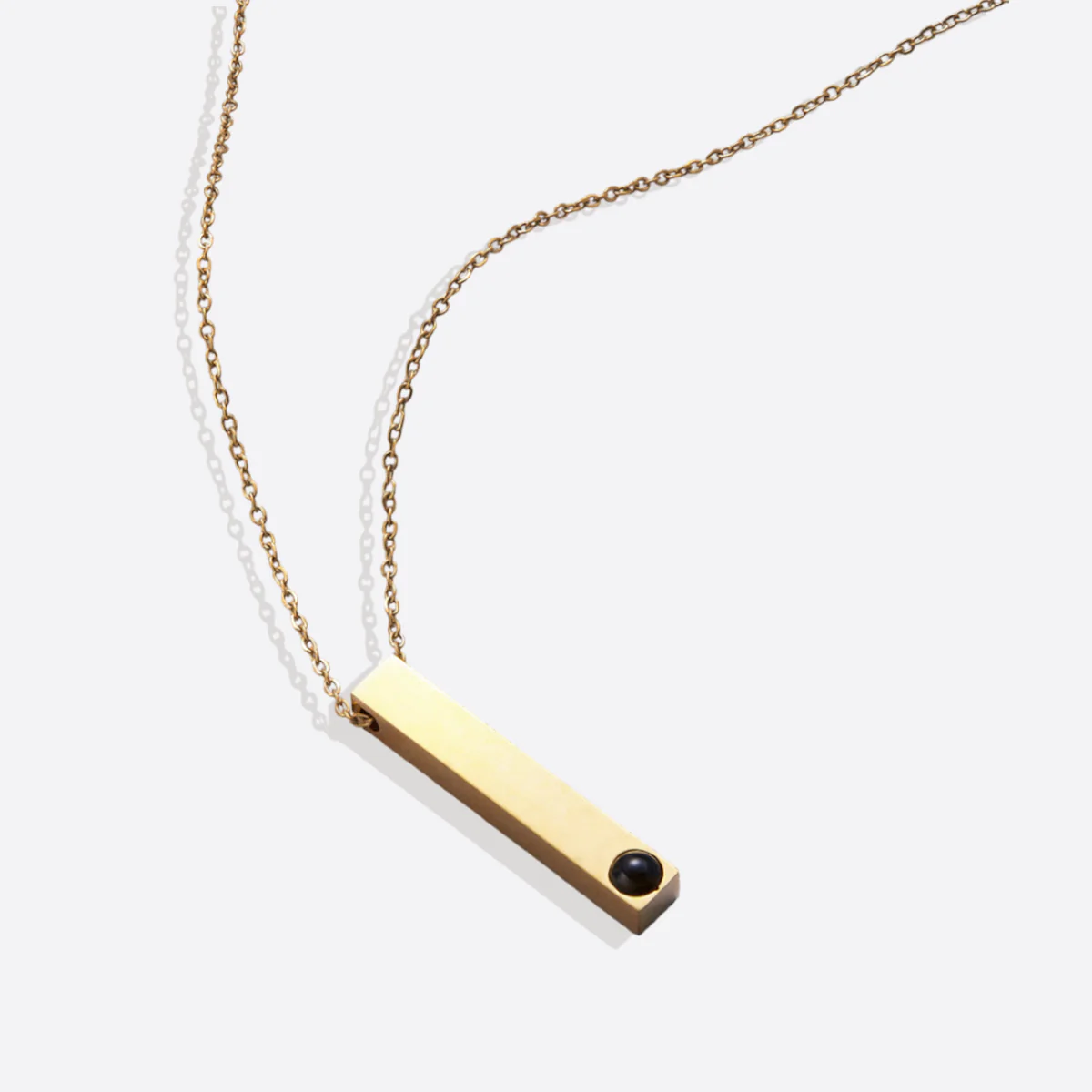 Pillar Bar Photo Necklace - Image 23