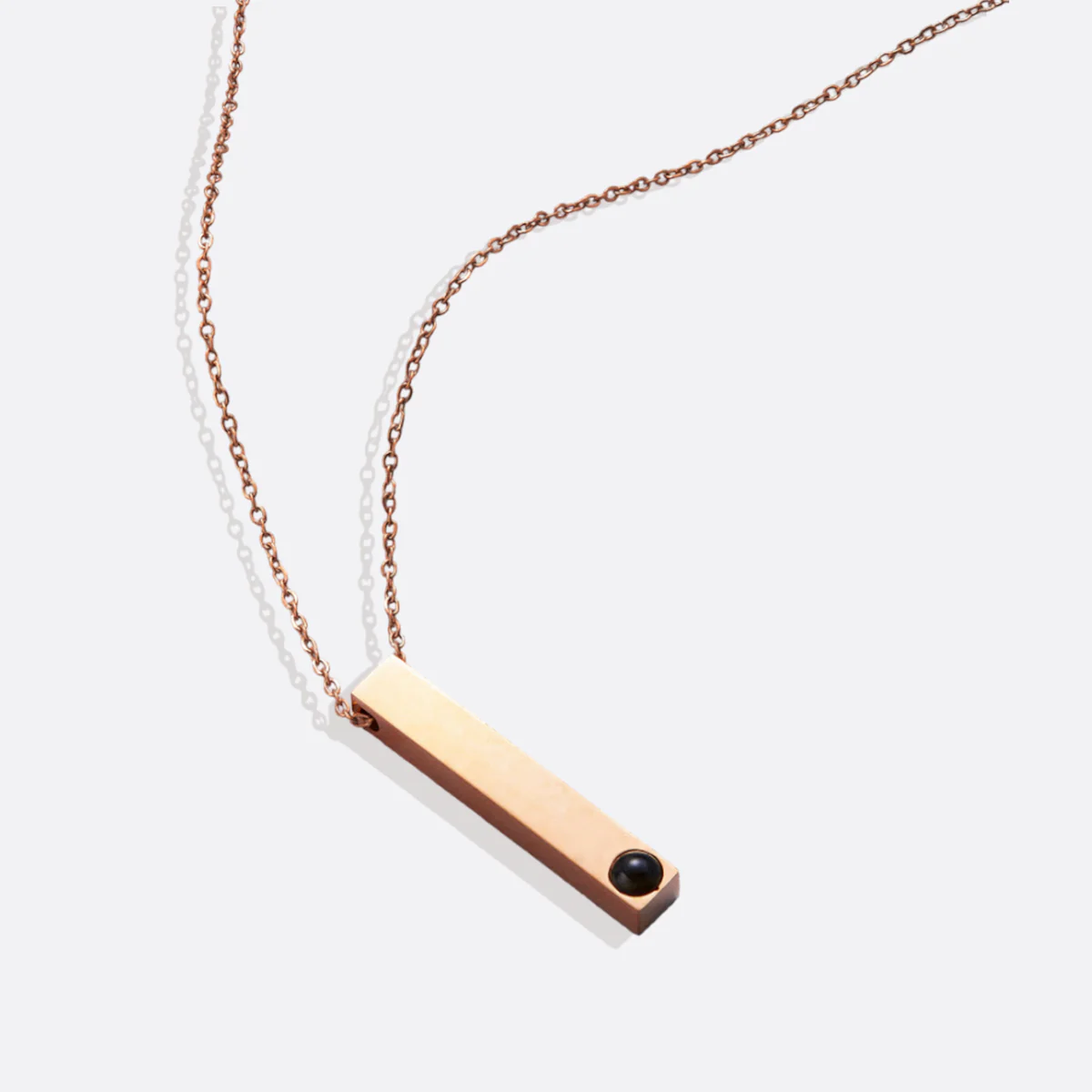 Pillar Bar Photo Necklace - Image 24