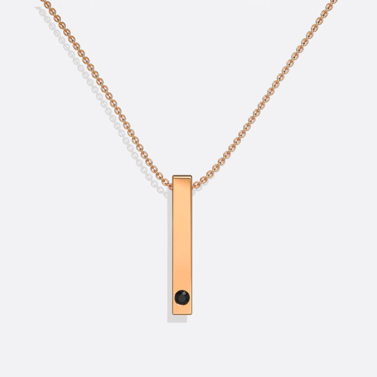 Pillar Bar Photo Necklace - Image 27