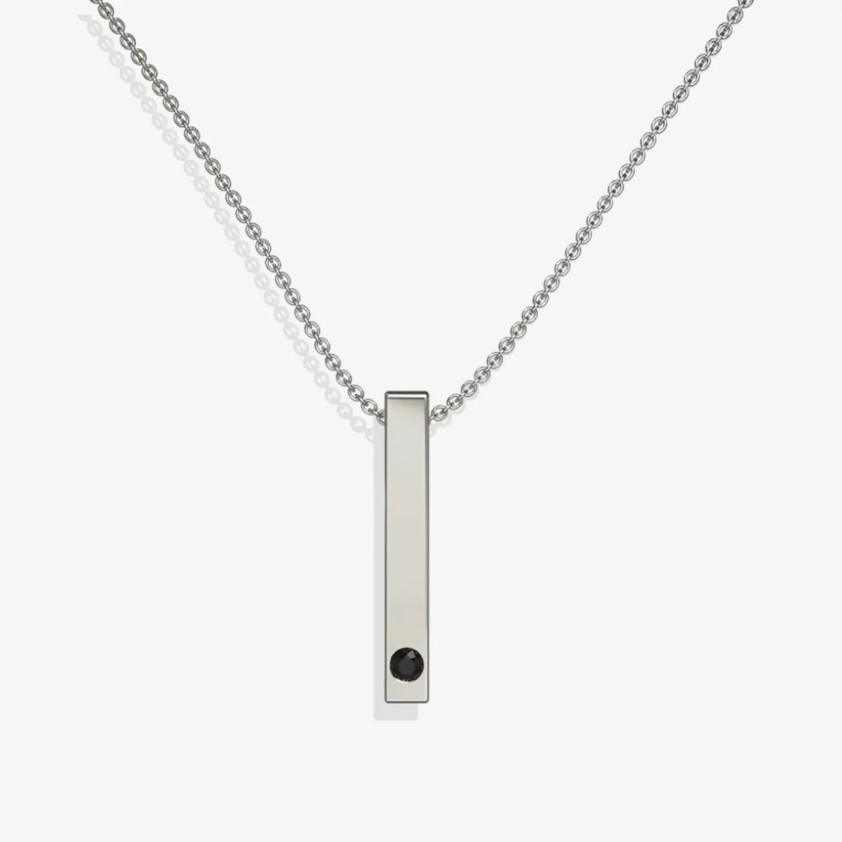 Pillar Bar Photo Necklace - Image 28
