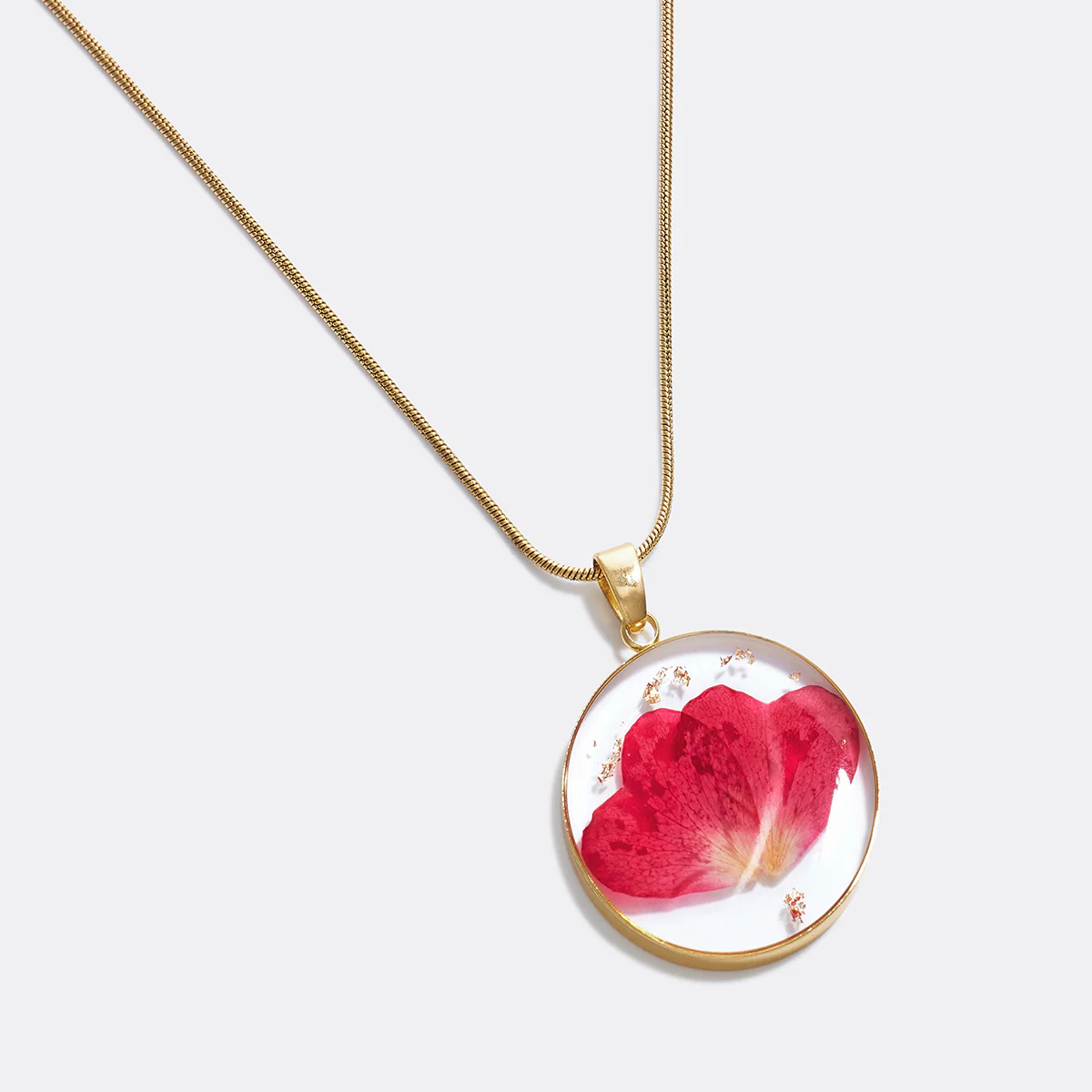 Pressed Birth Flower Necklace - Image 22