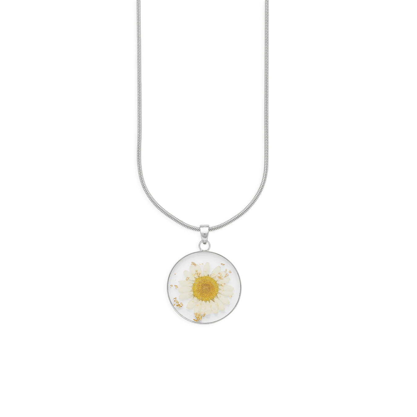 Pressed Birth Flower Necklace - Image 35
