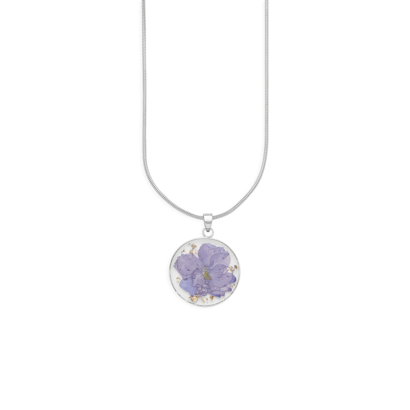 Pressed Birth Flower Necklace - Image 40
