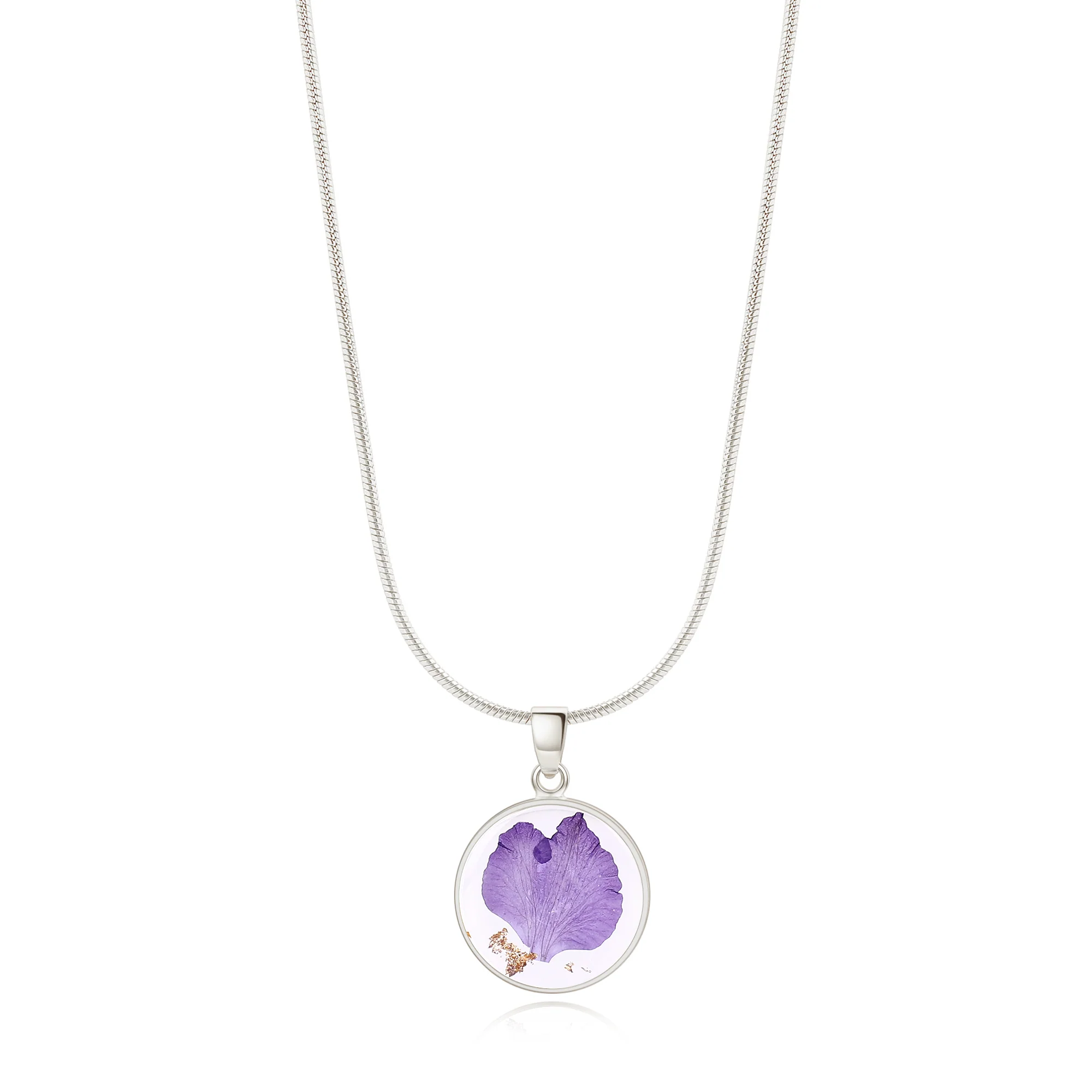 Pressed Birth Flower Necklace - Image 61