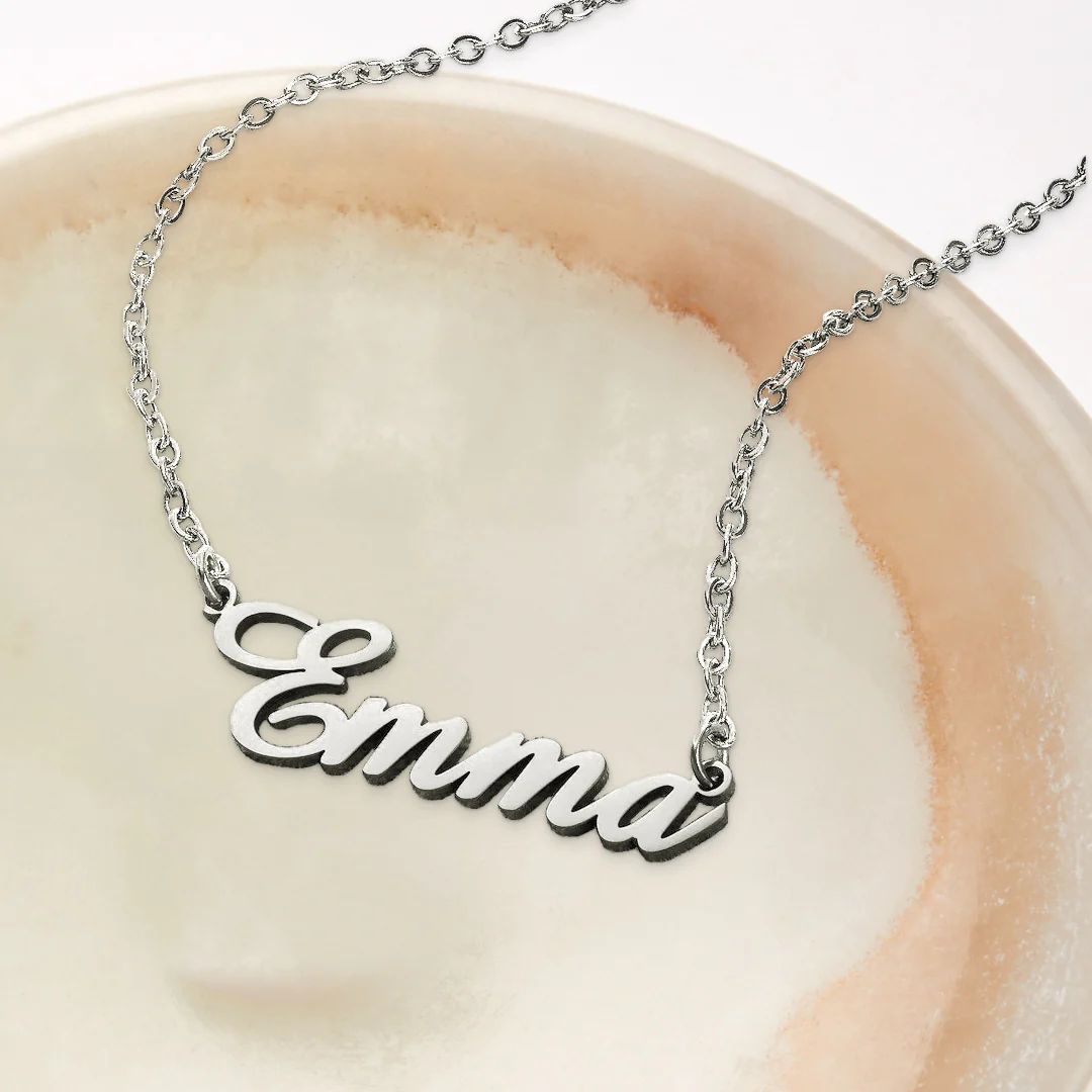 Quill Name Necklace - Image 33