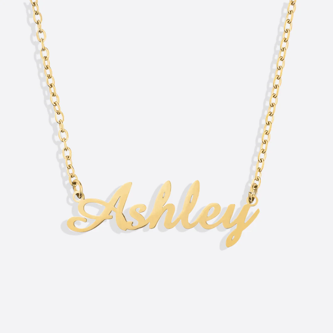 Quill Name Necklace - Image 37