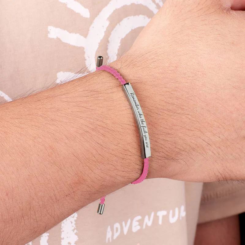 Remember Who the F♥ck You Are Inspire Bracelet - Image 13