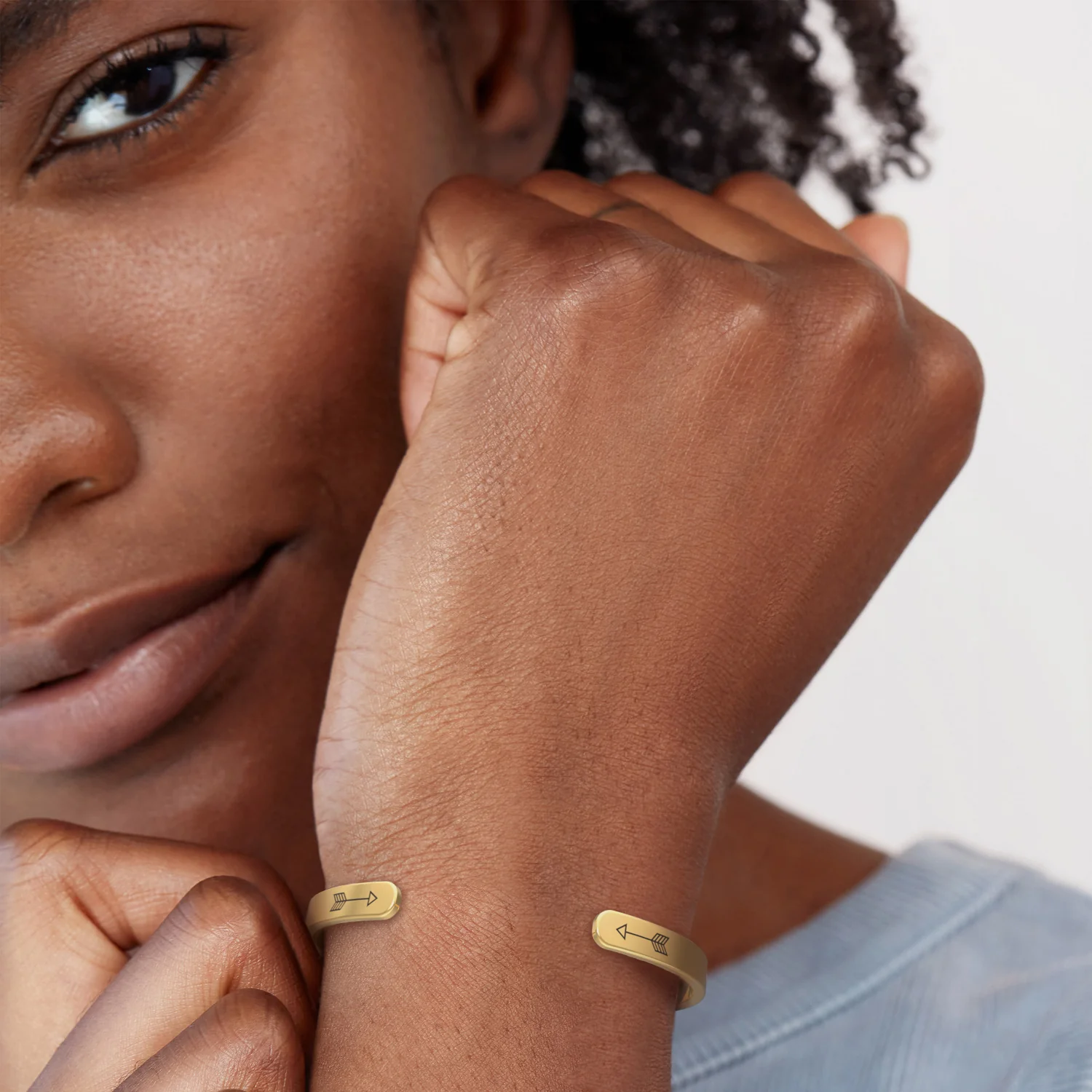 Remember Who You Are and Straighten Your Crown Personalizable Cuff Bracelet - Image 17