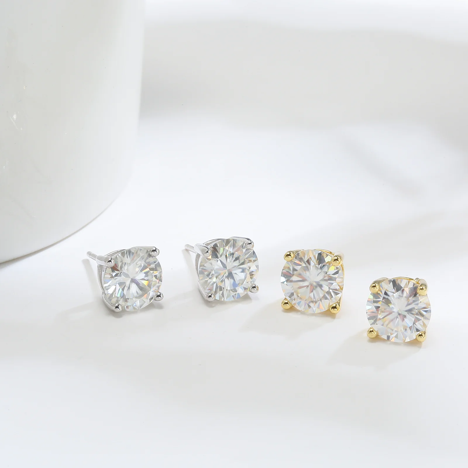 4mm Classic Solitaire Studs - Image 6