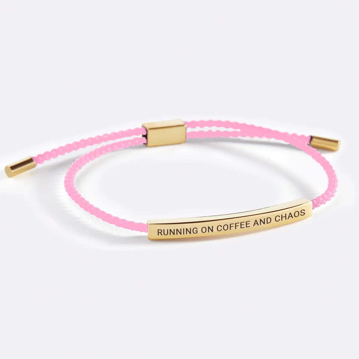 Running on Coffee and Chaos Inspire Bracelet - Image 17