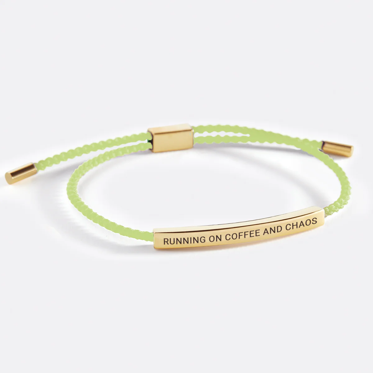 Running on Coffee and Chaos Inspire Bracelet - Image 23
