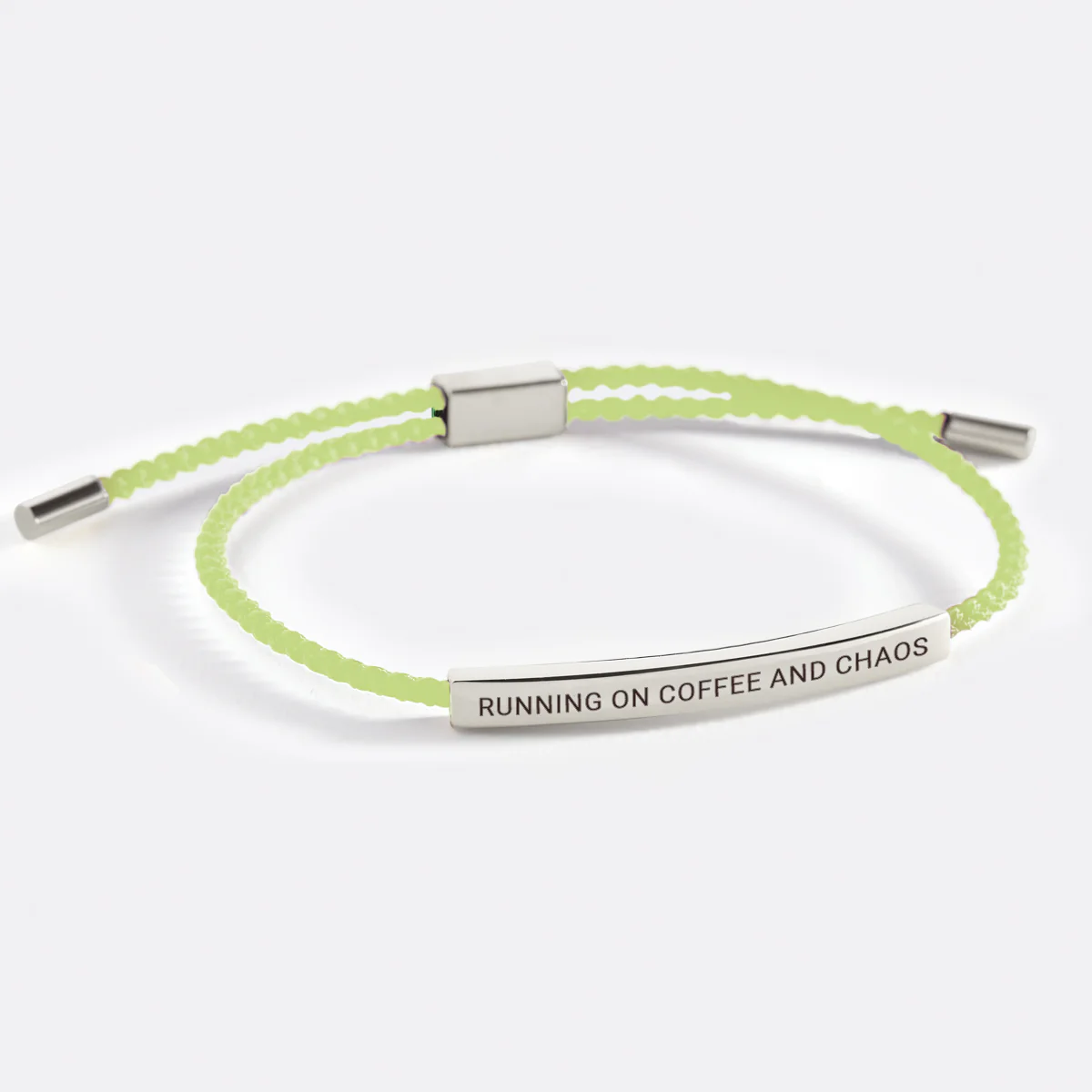 Running on Coffee and Chaos Inspire Bracelet - Image 25