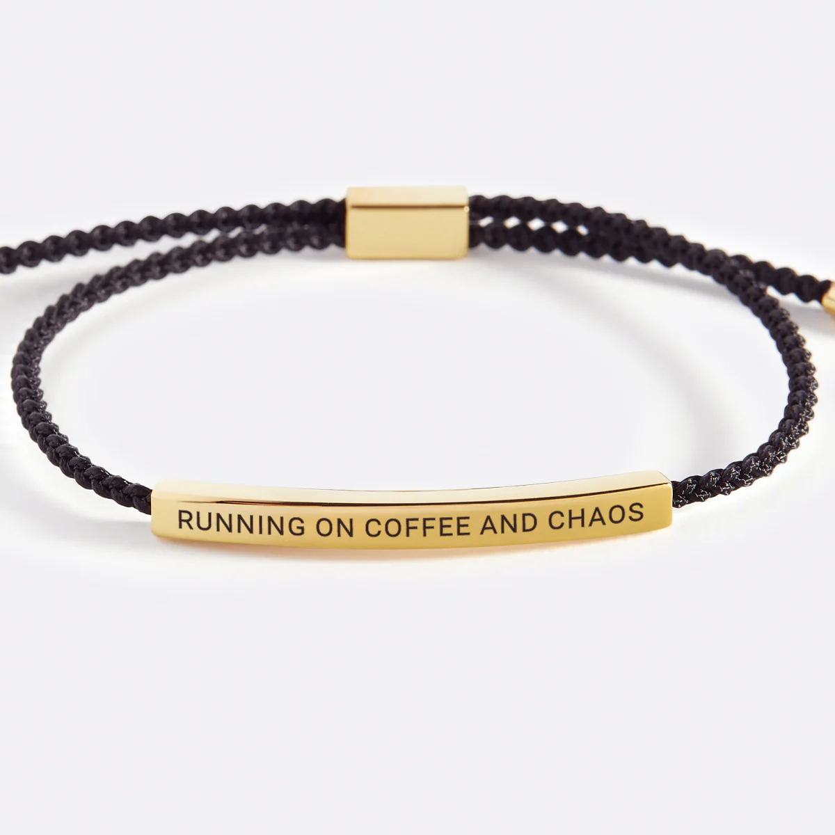Running on Coffee and Chaos Inspire Bracelet - Image 4