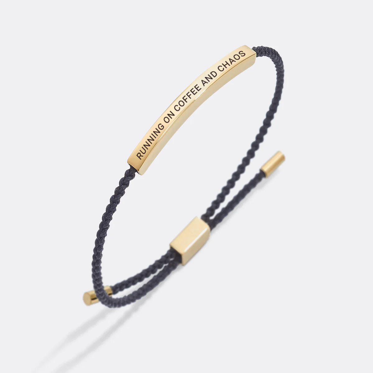 Running on Coffee and Chaos Inspire Bracelet - Image 5