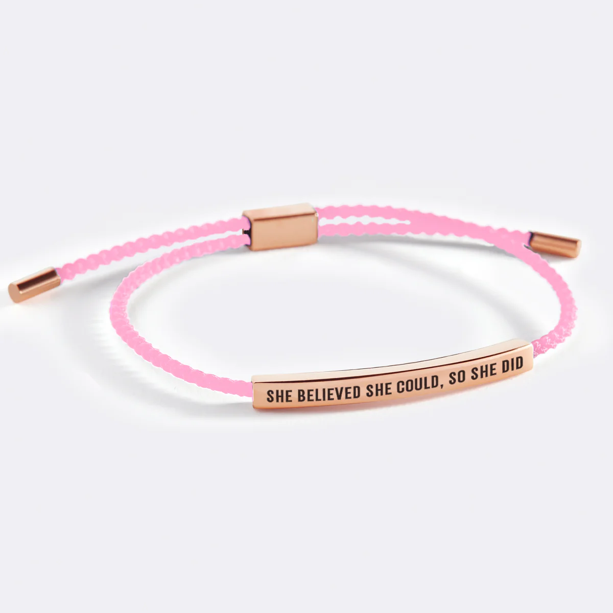 She Believed She Could, So She Did Inspire Bracelet - Image 23