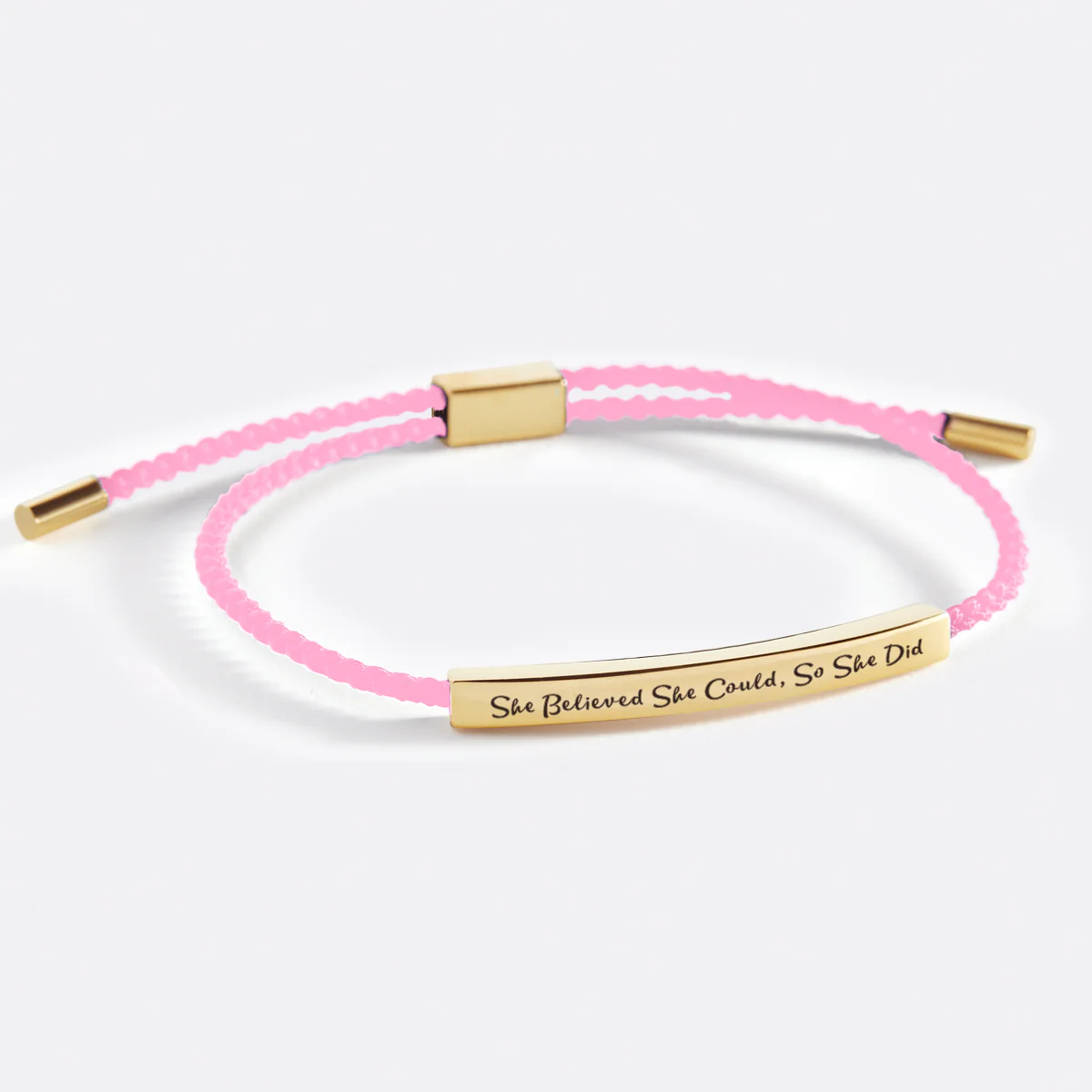 She Believed She Could, So She Did Inspire Bracelet - Image 17
