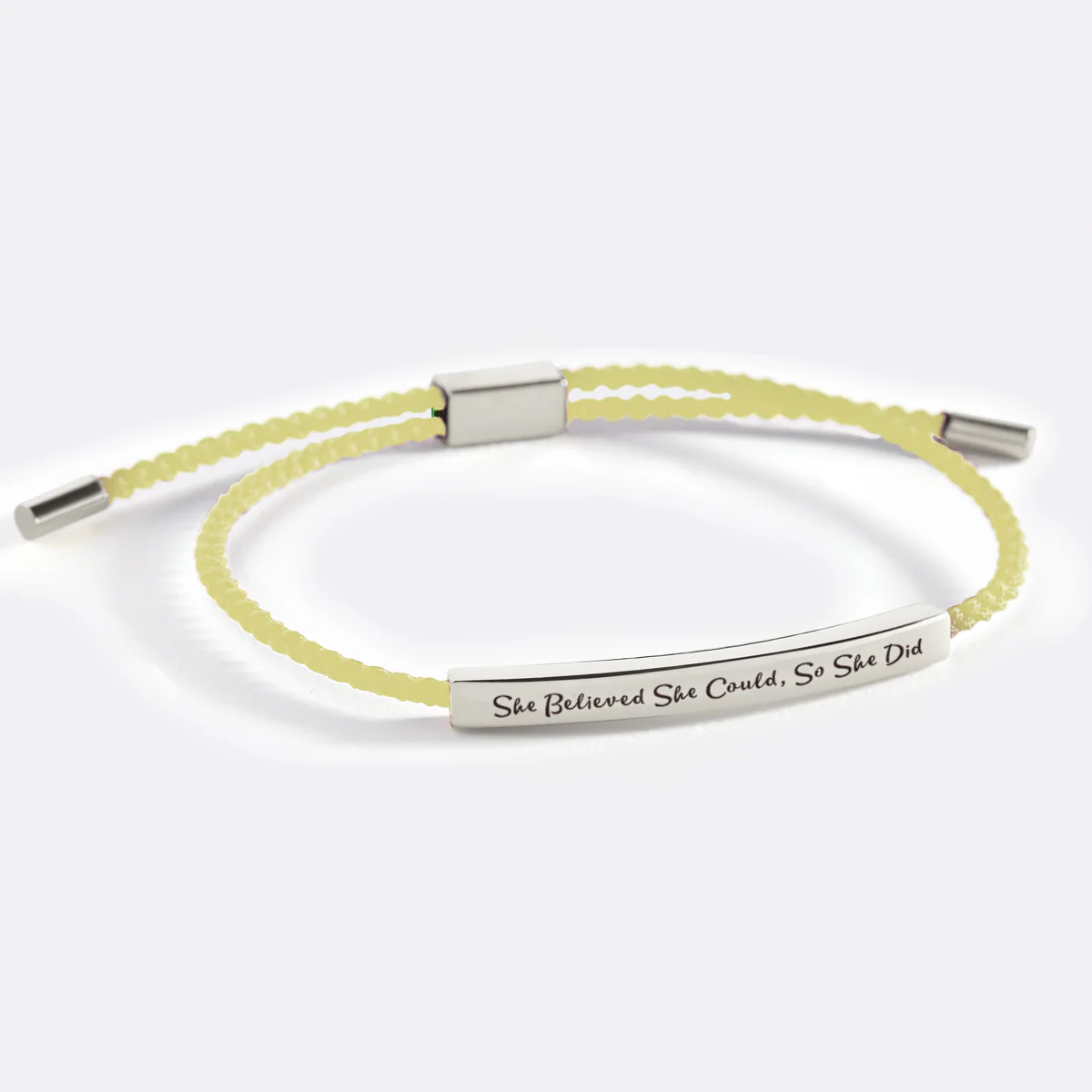She Believed She Could, So She Did Inspire Bracelet - Image 23