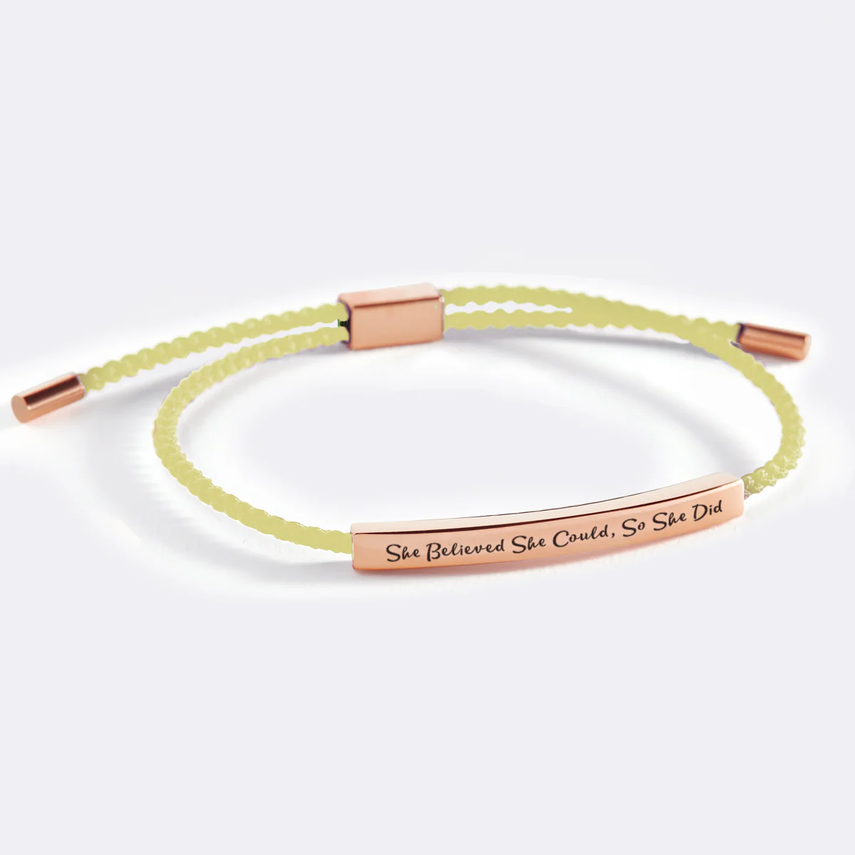 She Believed She Could, So She Did Inspire Bracelet - Image 24