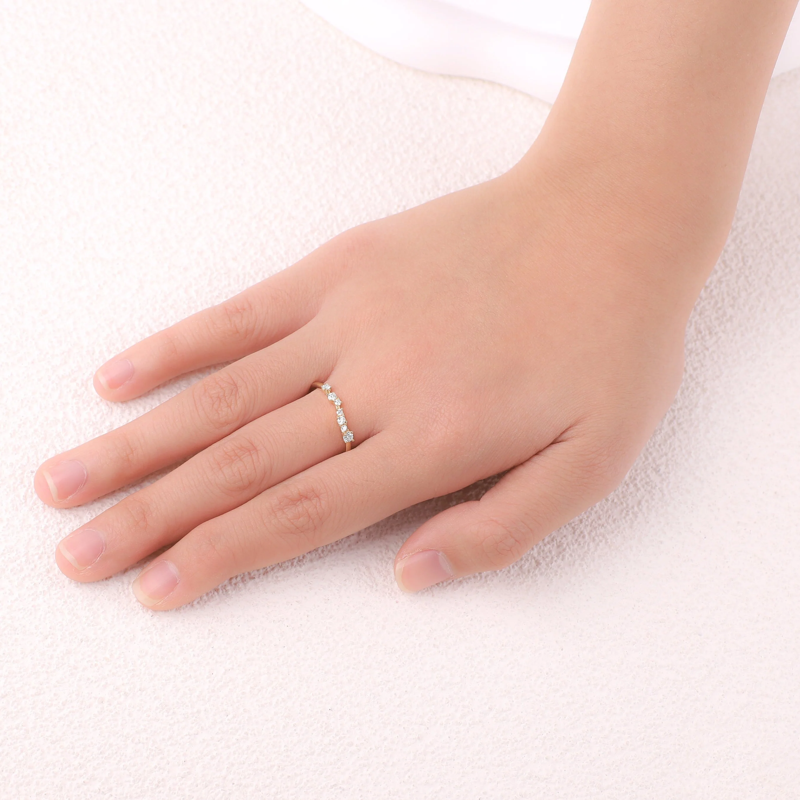 Shimmer Diamond Ring - Image 19