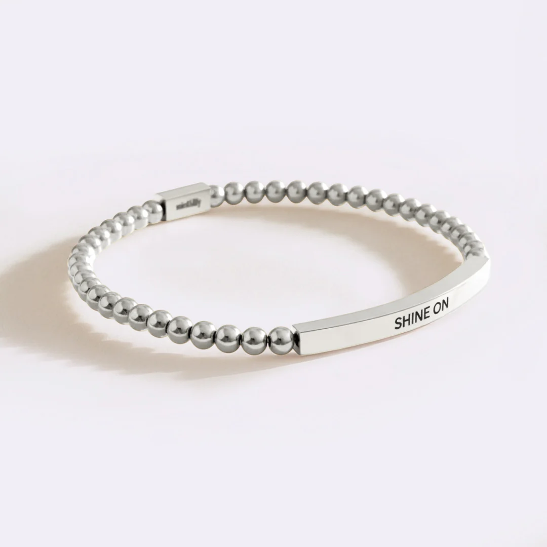 Shine On Beaded Inspire Bracelet - Image 9