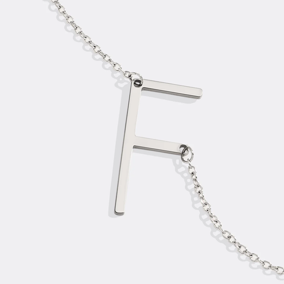 Statement Initial Necklace - Image 118