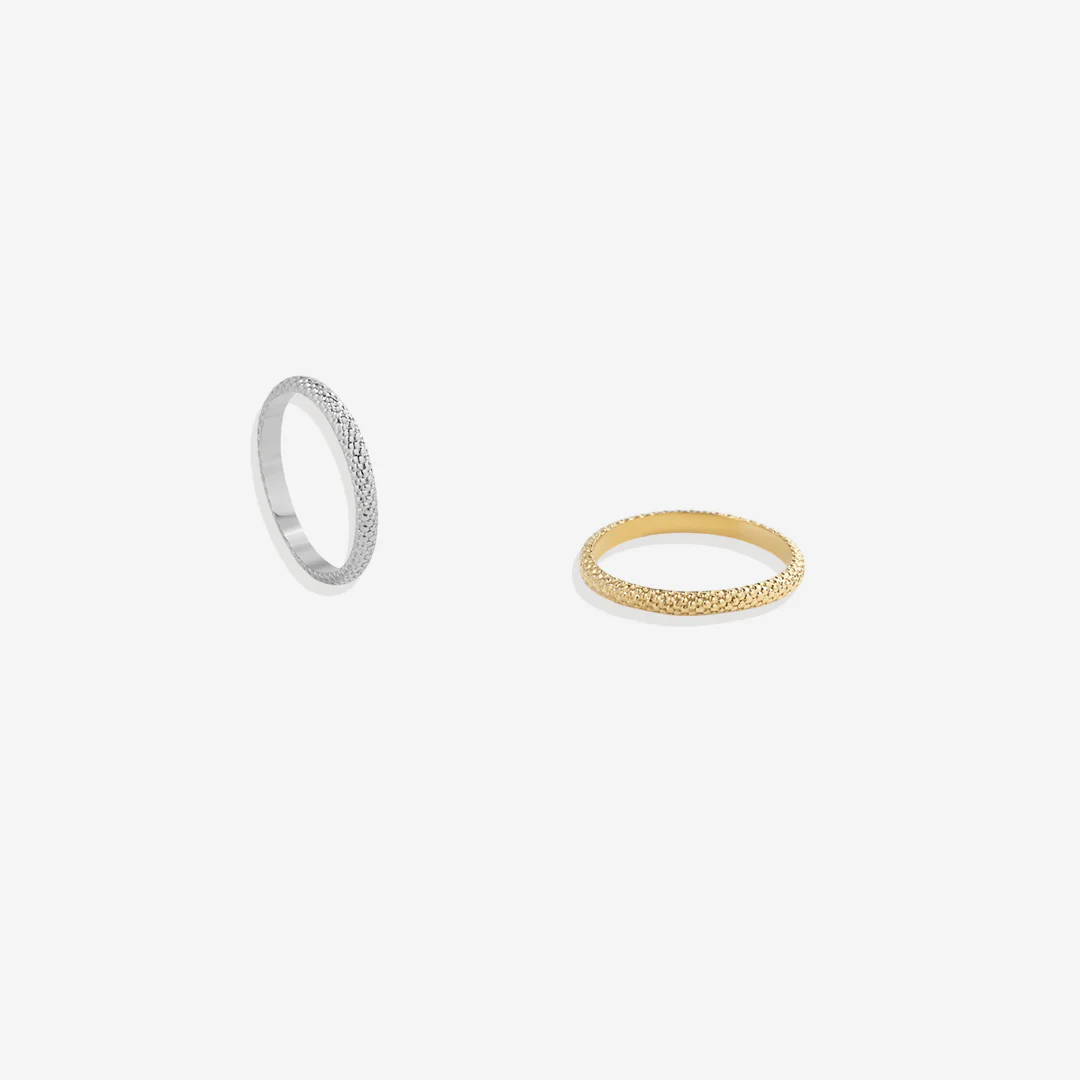 Snakeskin Stacking Ring - Image 6