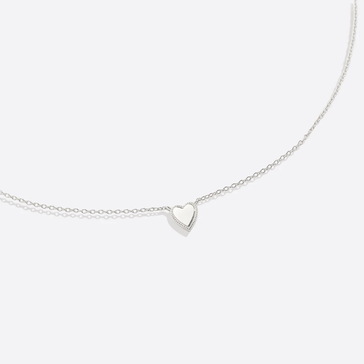 Stackable Tiny Heart Necklace - Image 14