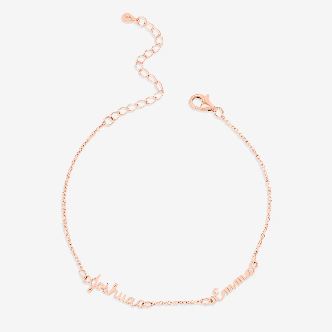 Stella Dainty Multiple Name Bracelet - Image 7