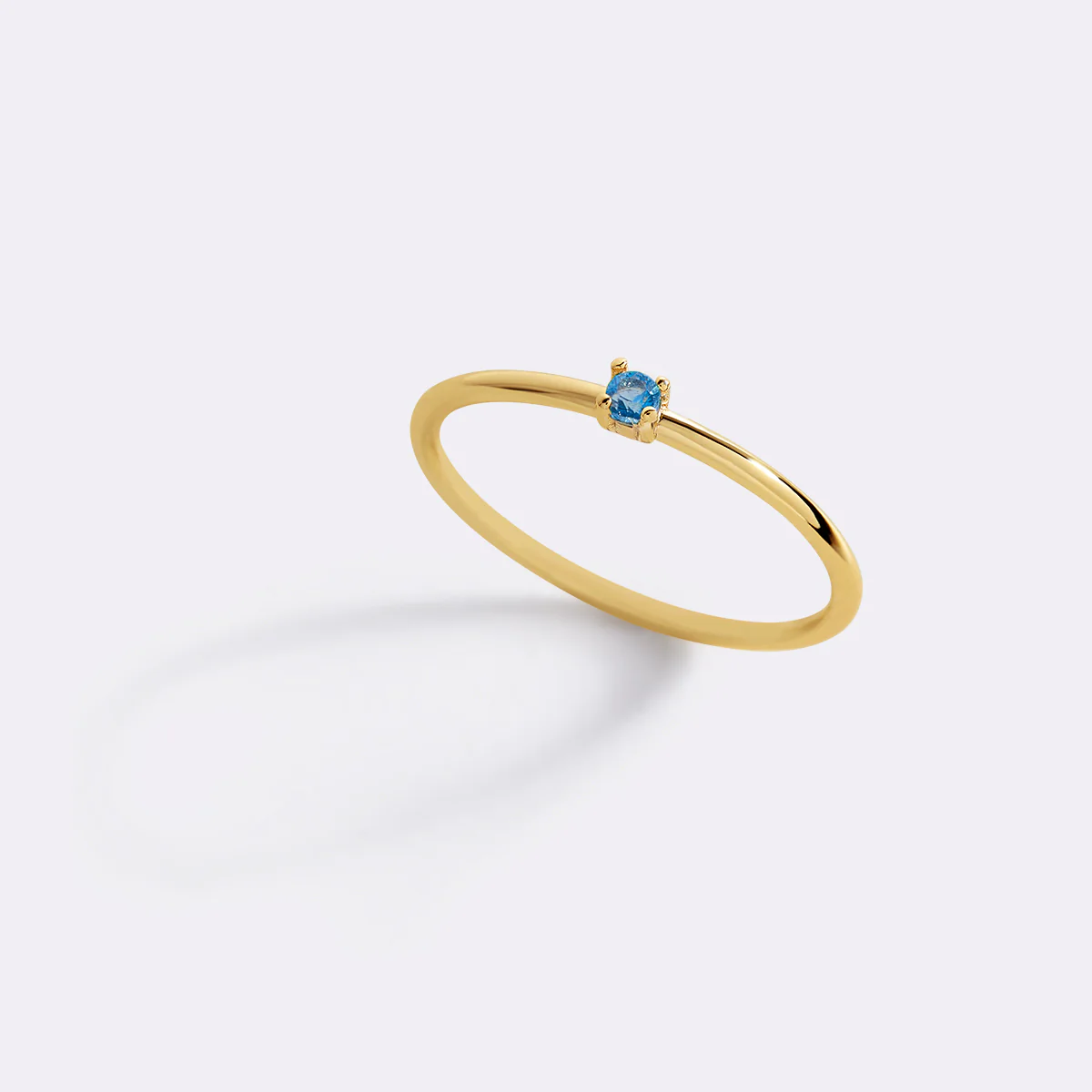 Super Dainty Birthstone Stacking Ring - Image 13