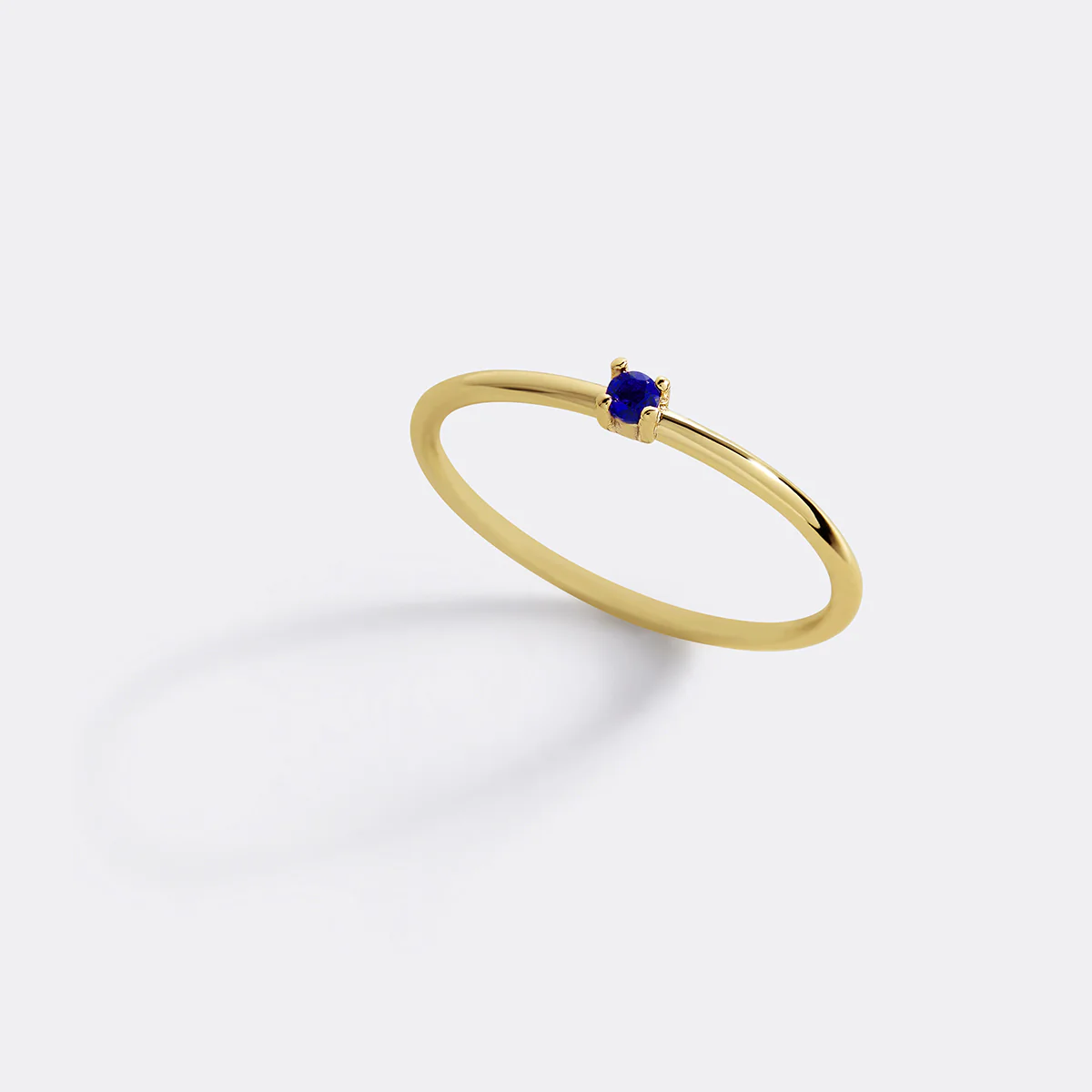 Super Dainty Birthstone Stacking Ring - Image 27