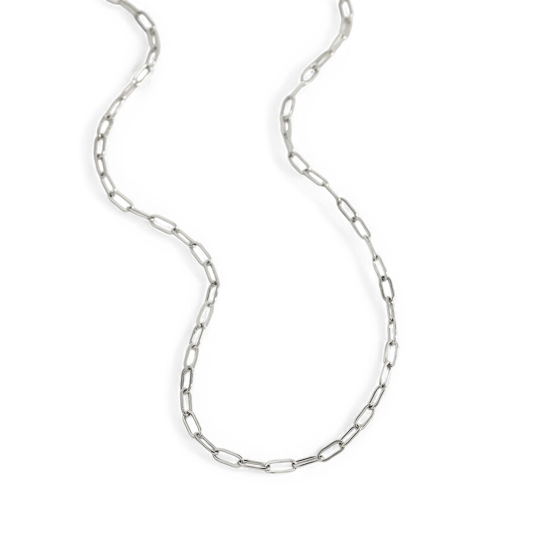Thin Paperclip Necklace - Image 23