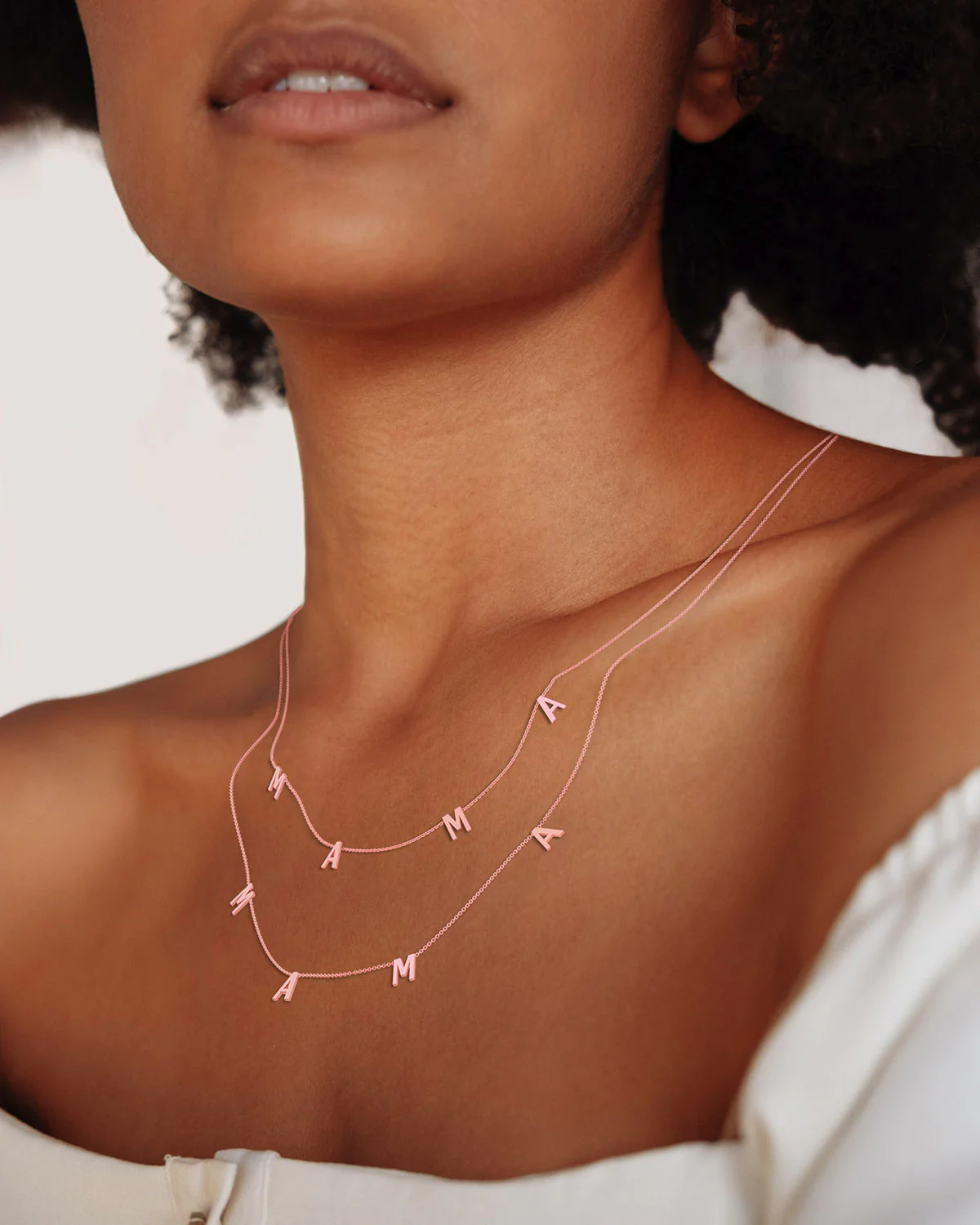 The MAMA Letter Necklace - Image 14