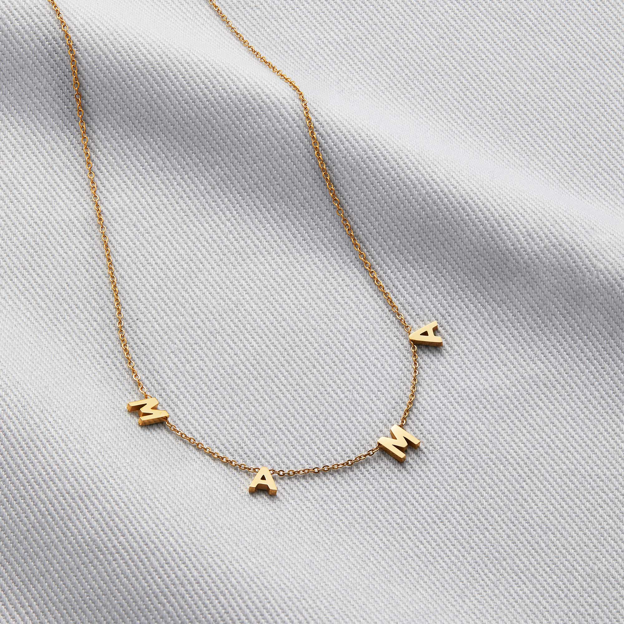 The MAMA Letter Necklace - Image 36