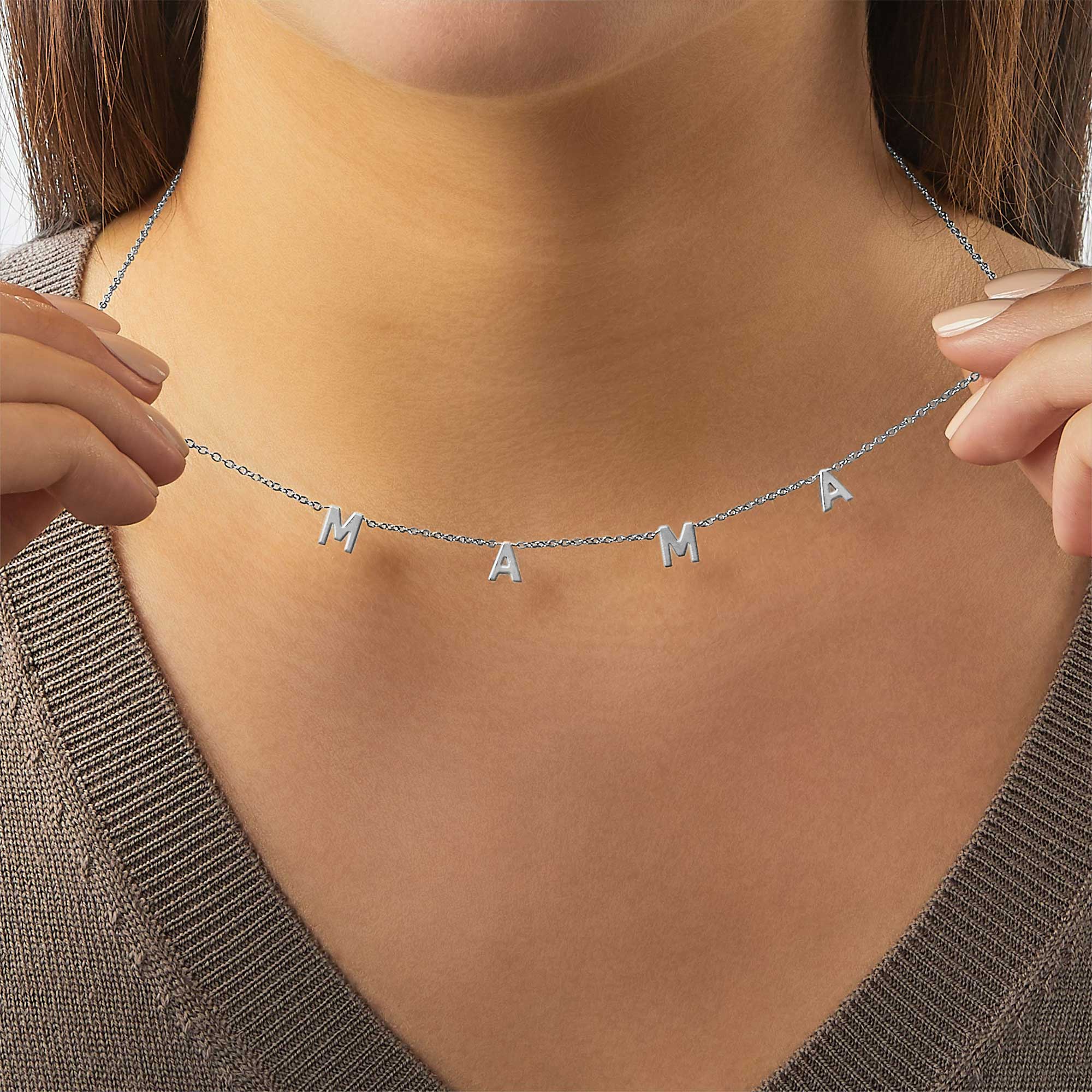 The MAMA Letter Necklace - Image 40