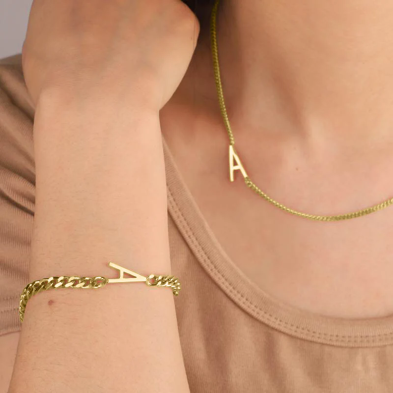 The Skinny Initial Bracelet - Image 7